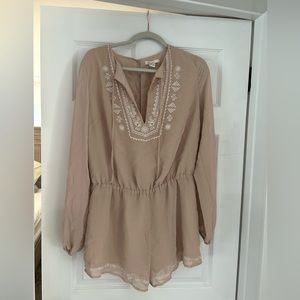 Forever 21 long sleeve romper